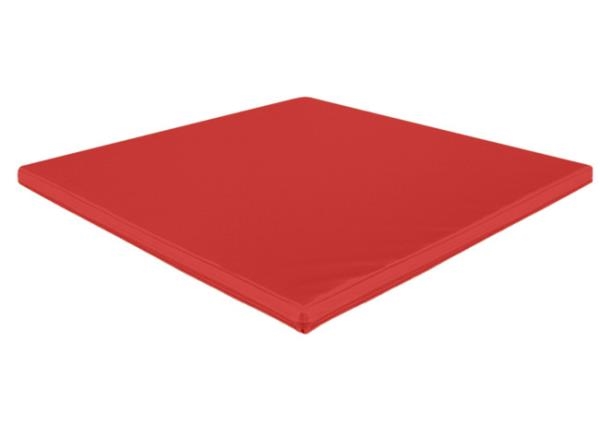 Image sur Tapis de jeu en mundial 140 x 140 x 3 cm - Rouge